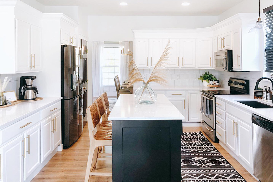 The Right Rug Size For Your Kitchen, How To Choose Kitchen Island Size