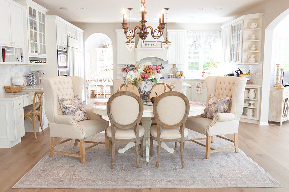 The Right Rug Size For Your Dining Room, How To Choose Rug Color For Dining Room