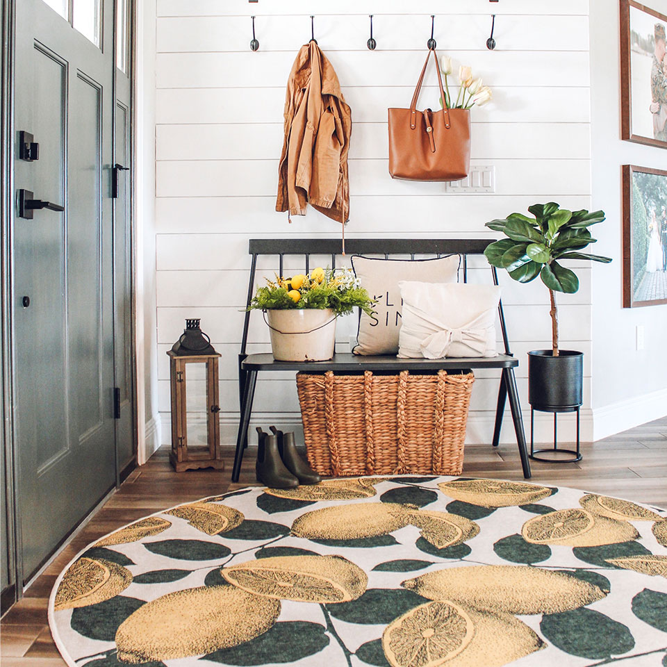 Ruggable Blog, What Size Round Rug For Entryway