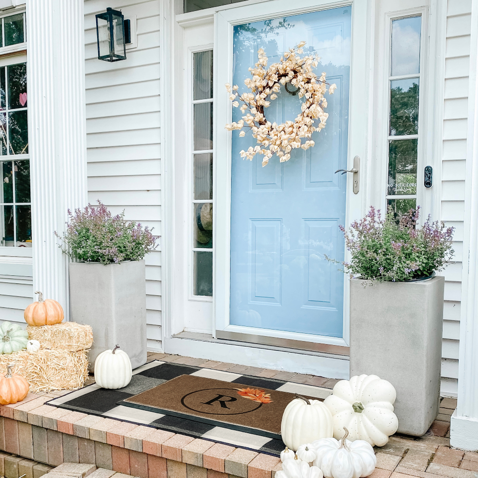 fall decor ideas for front door